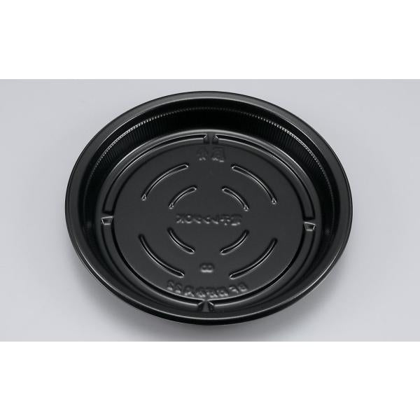 【蓋付き】BFお好み丸22(黒) 【本体600枚・蓋600枚セット】